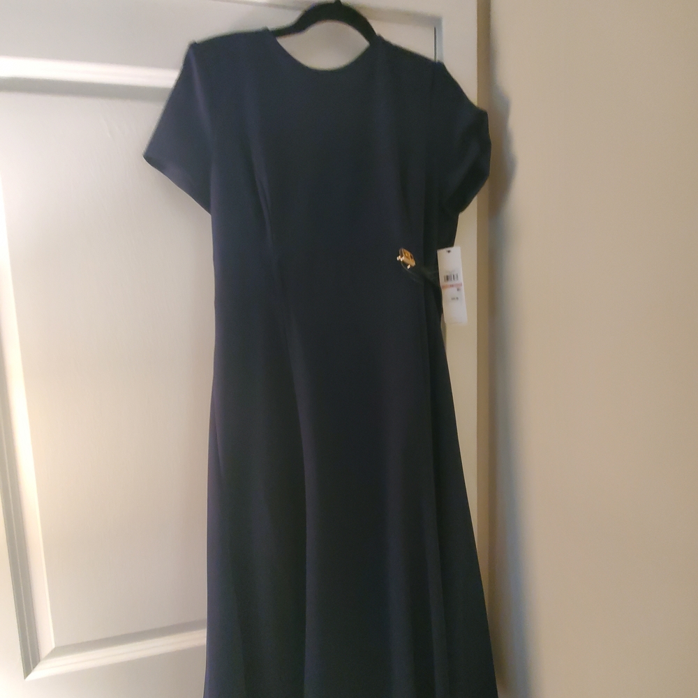 Calvin Klein Dark Blue Midi Dress